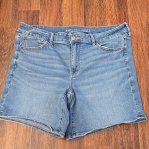 American Eagle Outfitters Light Blue Jean Shorts